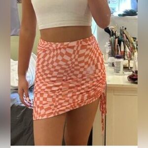 Princess Polly NWT Skirt Womens 6 Checkmate Mini